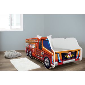 Dečiji krevet 140x70cm truck FIRETRUCK 