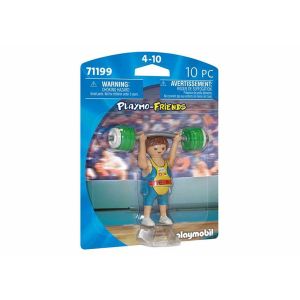 Figure djelovanja Playmobil 71199 podizanje utega Friends