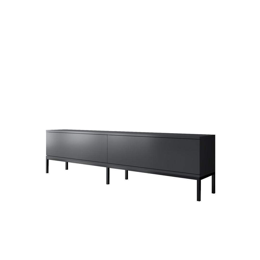 TV Stalak Lord - Antracit Crna slika 5
