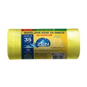 Zen kese za smeće  52CMX58CM 35L sa ručicom miris limun