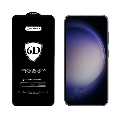 FULL GLUE 6D KALJENO STAKLO ZA SAMSUNG GALAXY S22/S23 BLACK (SA OTKLJUČAVANJEM OTISKOM PRSTIJU) slika 6