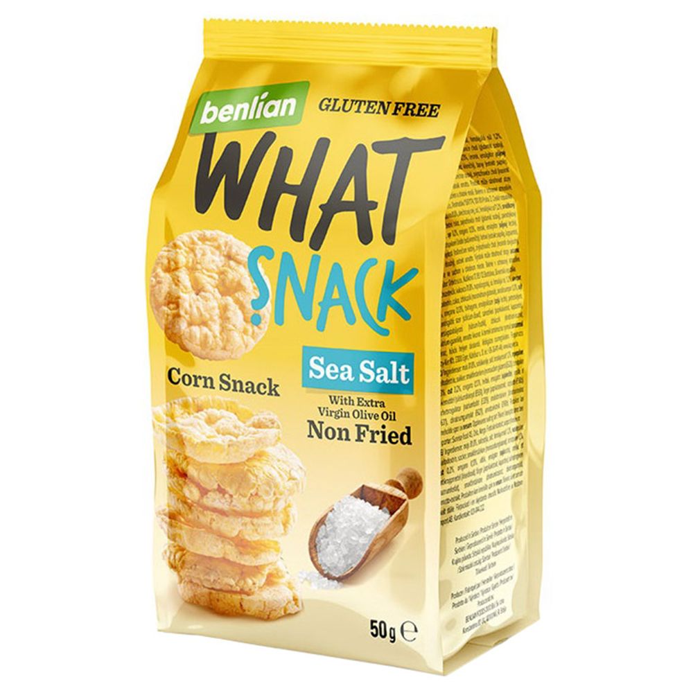 Benlian What Snack Krekeri Morska So gluten free 50g slika 1