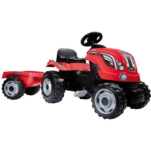 SMOBY traktor s prikolicom, crveni 710108 slika 1