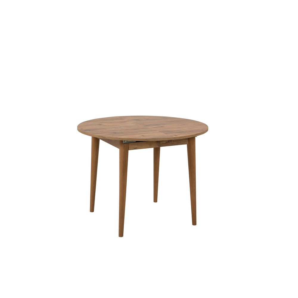 Set proširivog trpezarijskog stola i stolica Vina 1048 - Atlantski bor, Mornarsko plava slika 3