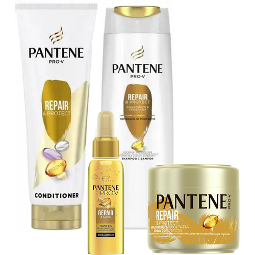 Pantene Repair & Protect Set - Šampon, Regenerator, Maska i Serum za kosu slika 1