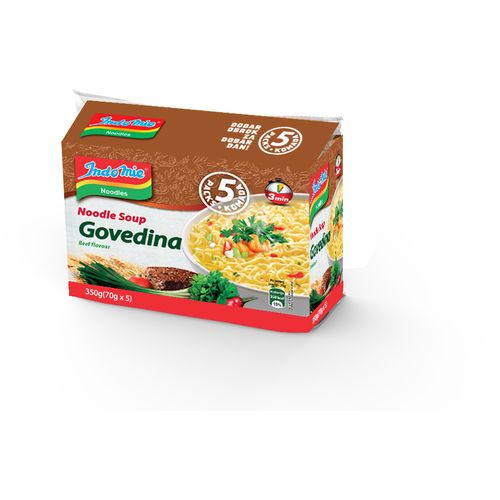 Indomie Instant juha s rezancima 5u1 - okus govedine slika 1