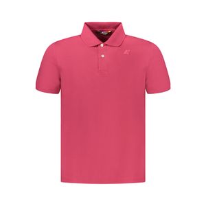 K-WAY POLO SHORT SLEEVE MEN PINK