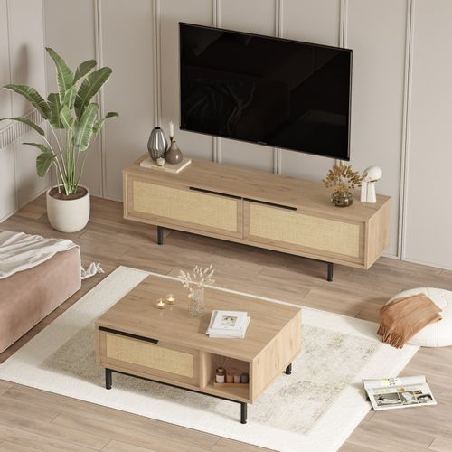 ON19-SU Oak Living Room Furniture Set slika 1