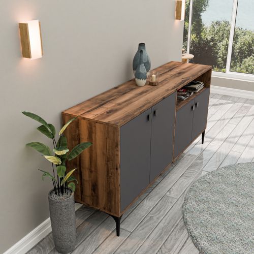 Artemis 1644 Walnut
Anthracite Console slika 4