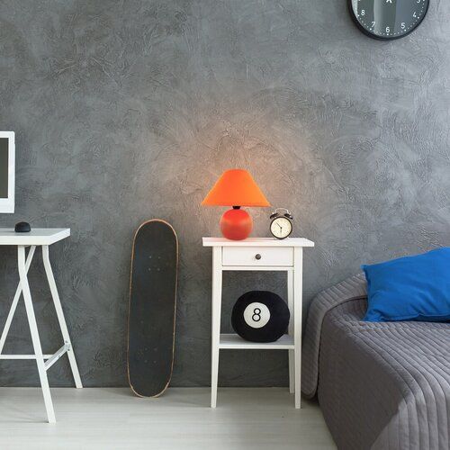 Rabalux Ariel keramička stona lampa E14 40W, narandžasta slika 3