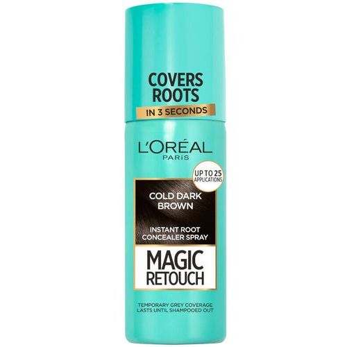 L'Oreal Paris Magic Retouch Sprej za privremeno prikrivanje izrastka Cold Dark Brown 75ml slika 1