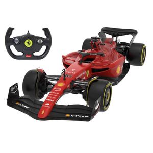 Jamara auto na daljinsko upravljanje DELUX Ferrari F1-75, crveni 1:12