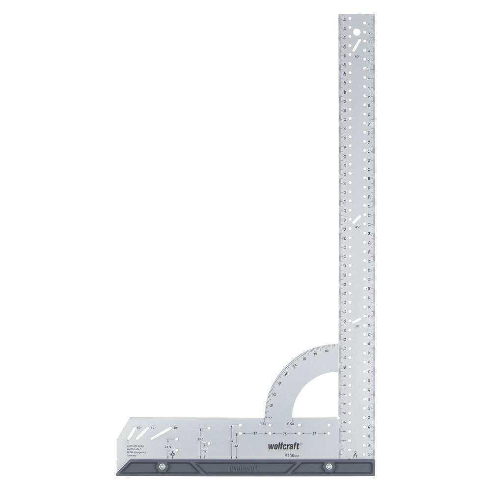 Wolfcraft Kutnik / Uglomjer Univerzalni 280 x 500 mm - 5206000 slika 1