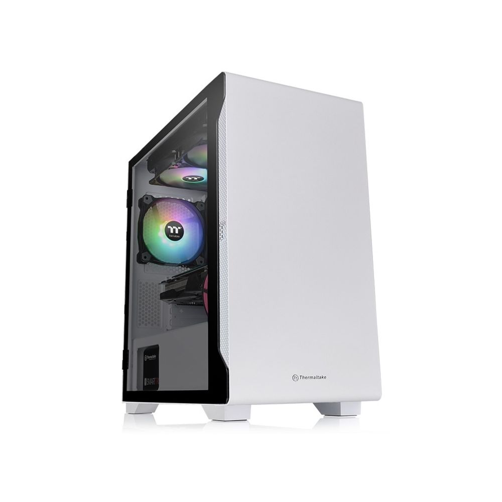 Thermaltake S100 White Micro Micro case, tempered glass, 1x 120mm fan slika 3