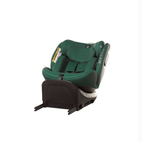 4BABY autosjedalica I-Size (40-150 cm) Enzo-fix dark green slika 8