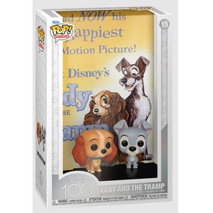 POP figure Poster Disney 100th Anniversary Lady and the Tramp