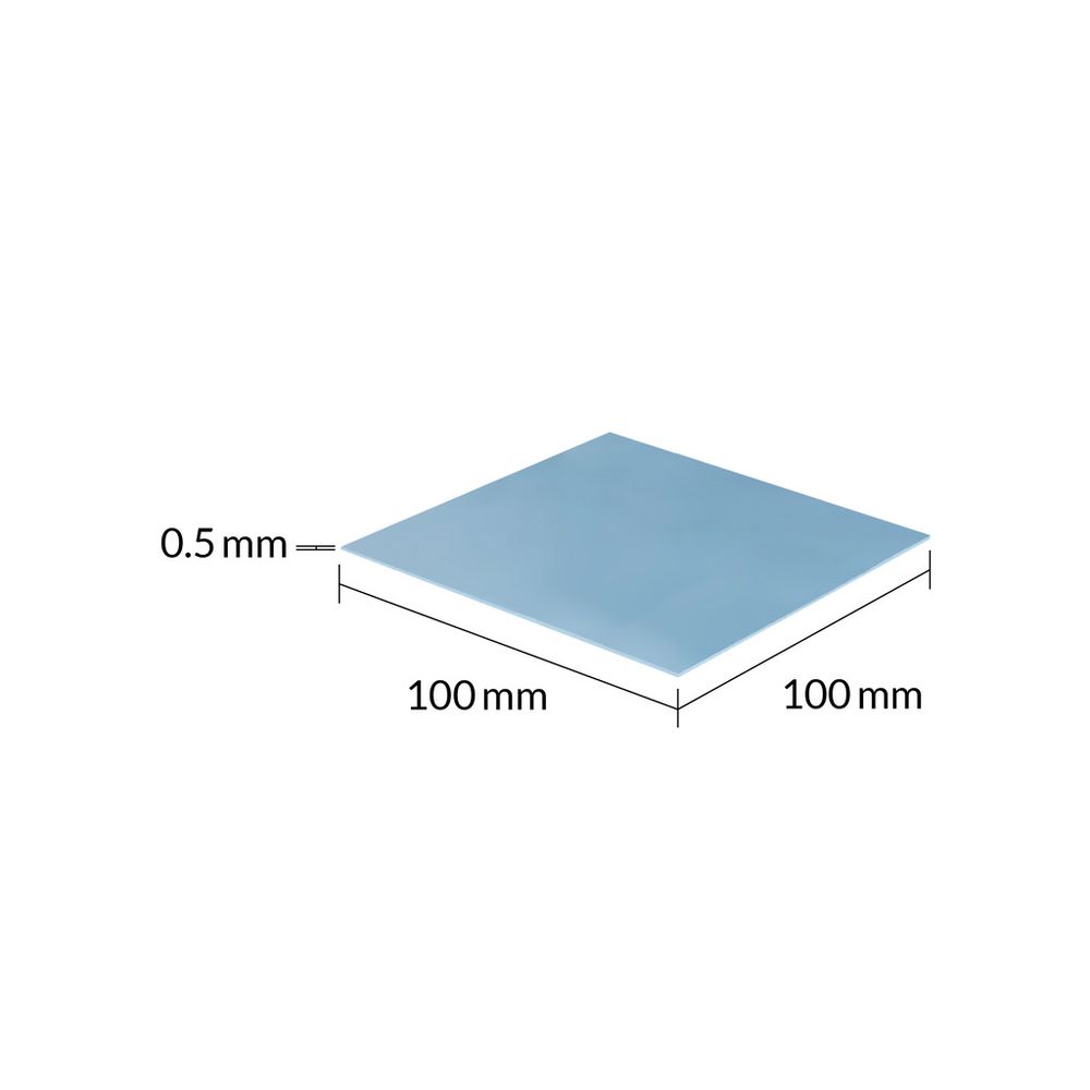 Arctic Thermal Pad TP-3 0.5mm 100x100mm, idealan za RAM, chipsets, i IC slika 2