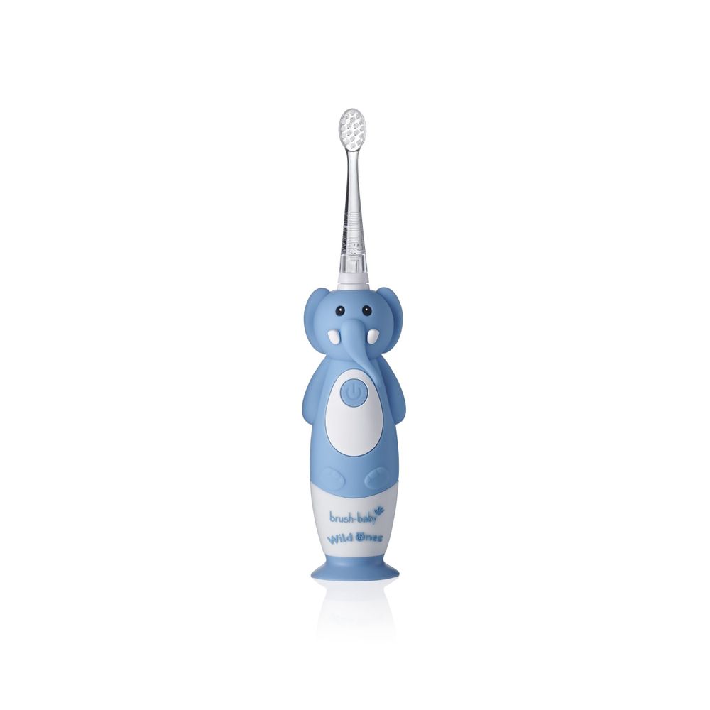 Brush-Baby Dječija punjiva električna četkica WildOnes - Slon slika 2