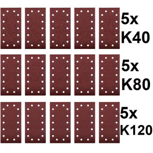 KWB brusni papir 230x115 15/1 (40, 80 i 120 gr)