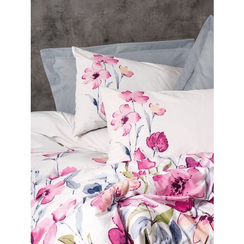 L'essential Maison Carla - Sivi set posteljine od ranforce pamuka sa dvostrukim prekrivačem slika 2
