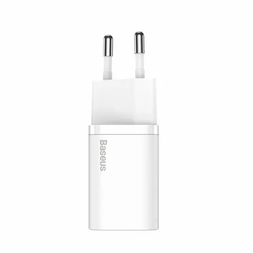 BASEUS zidni punjač tipa C Quick Charger 1C PD 25W bijeli CCSP020102/CCCJG25CE slika 4