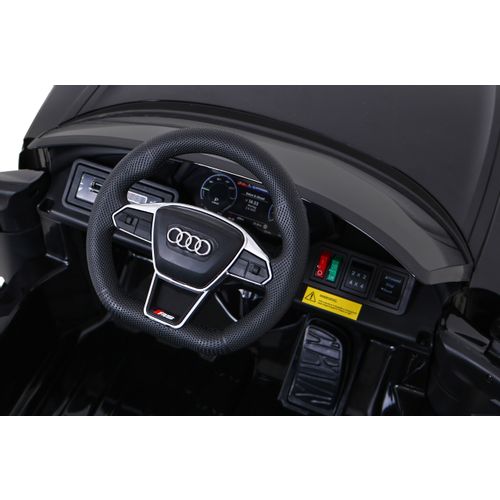 Licencirani auto na akumulator  Audi RS E-Tron GT - crni slika 10