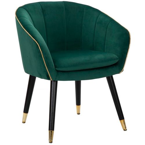Mauro Ferretti Fotelja Paris verde/gold cm 62x58x78 slika 1