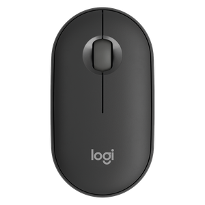 Logitech Pebble M350s, bežični miš, grafitno sivi 910-007015