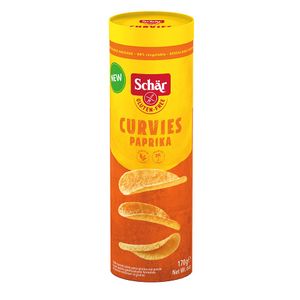 Dr. Schar bezglutenski čips Curvies Paprika 170g