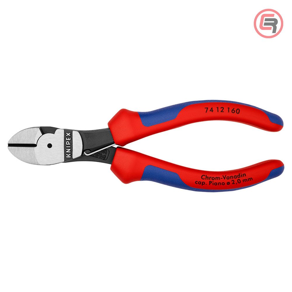 Knipex Kliješta Bočna Sječa – Sječice Ojačana 160 mm Sa Oprugom – 74 12 160 slika 3