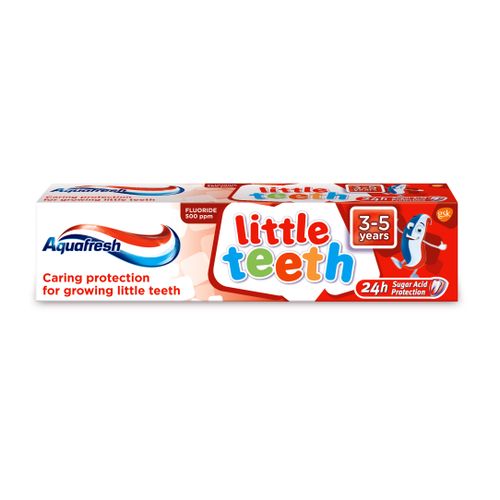 Aquafresh dečija pasta za zube Little Teeth 3-5g,  50ml slika 1