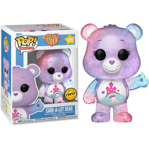 POP figure Care Bears 40th Anniversary Care a Lot Bear Chase slika 3