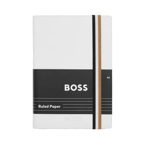 Hugo Boss Notes A6 Iconic HNM421WL dikto, bijeli