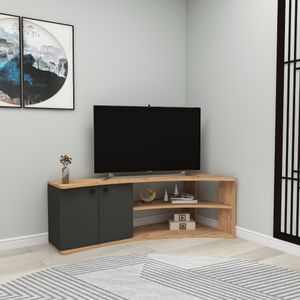 TV Komoda Termera - Atlantic Pine, Antracit