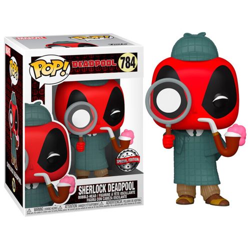 Funko POP figura Marvel Deadpool 30. obljetnica Sherlock Deadpool Ekskluzivno slika 1