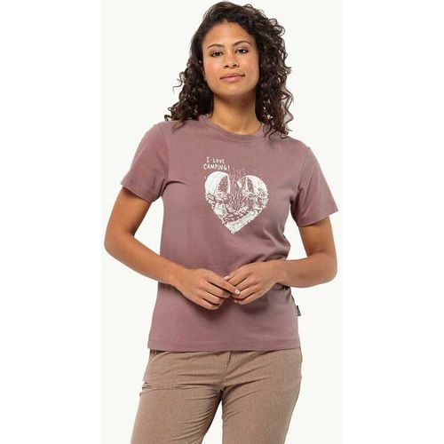 CAMPING LOVE T W T-shirt - ROZE slika 2