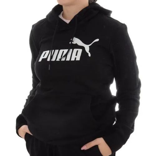 Puma Duks Ess+ Metallic Logo Hoodie Fl Za Žene slika 4