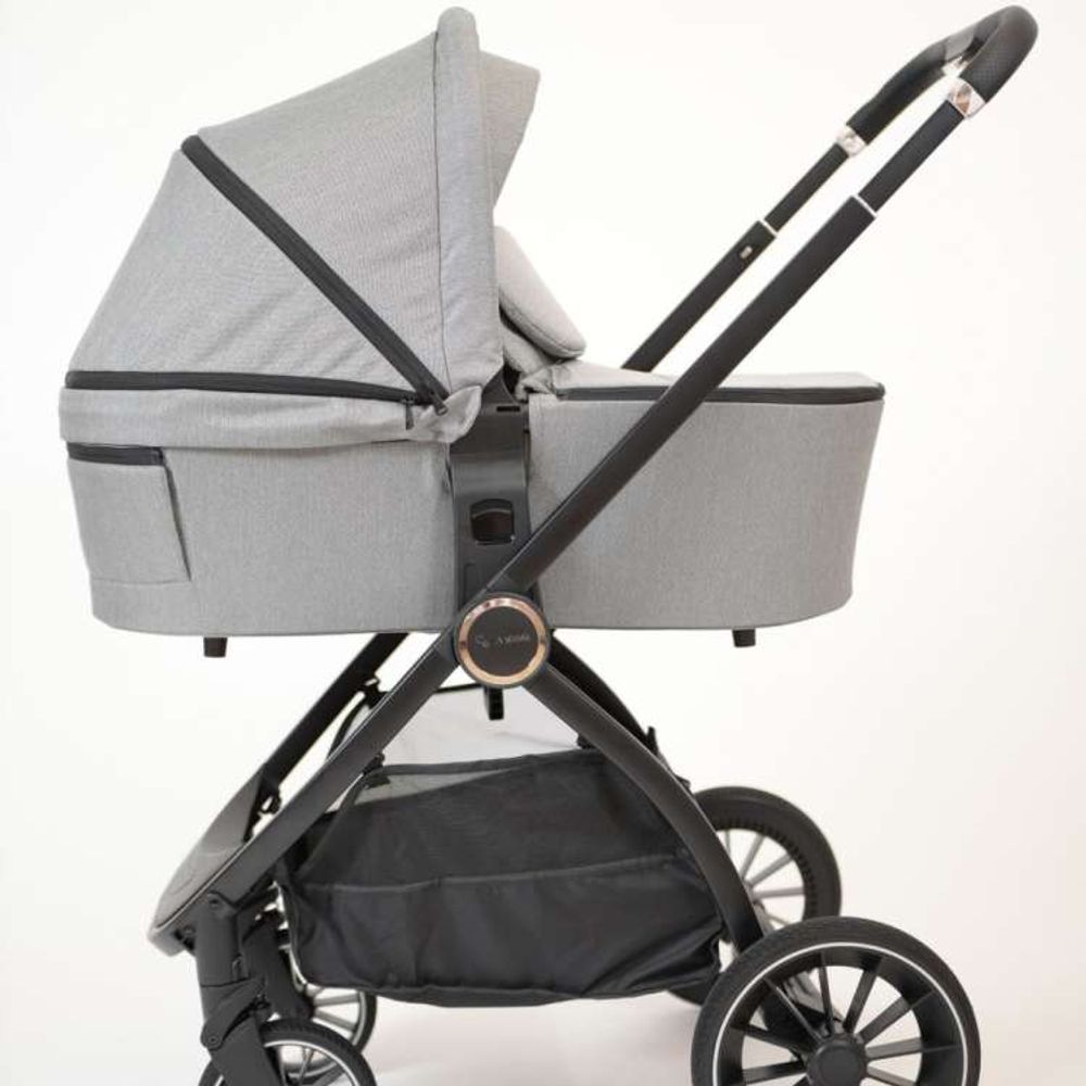 La Mama Kolica za bebe 3U1 Trio, Grey slika 1