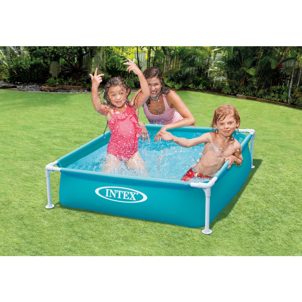 INTEX 57173 dječji bazen s kvadratnim okvirom – 122 × 122 × 30 cm slika 3