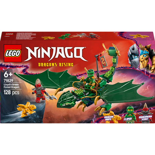 LEGO® NINJAGO® 71829 Lloydov zeleni šumski zmaj slika 7