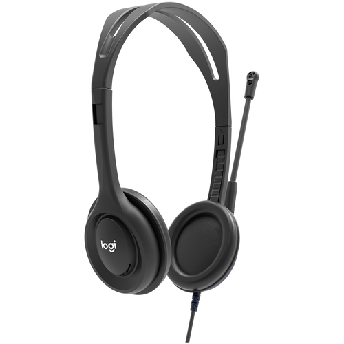 Logitech H111 Žičane Stereo Slušalice s 3.5mm Priključkom - Crne slika 3