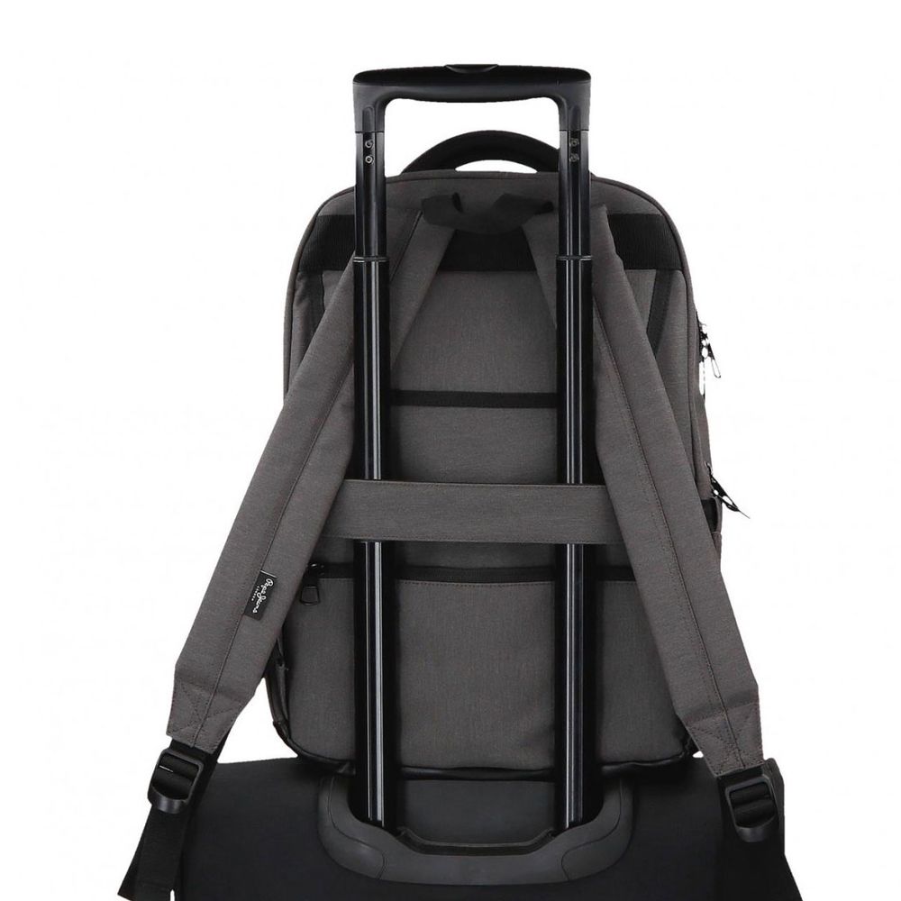 Pepe Jeans ranac za laptop 42 cm, waltford 7272441, sivi slika 6
