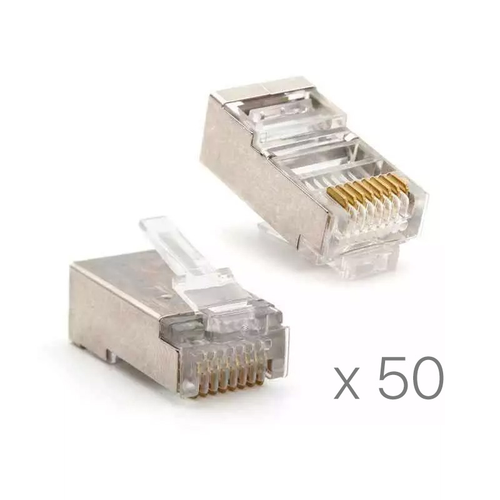 Konektor RJ45 metalni CAT5 JWD-AD79 50 kom slika 1