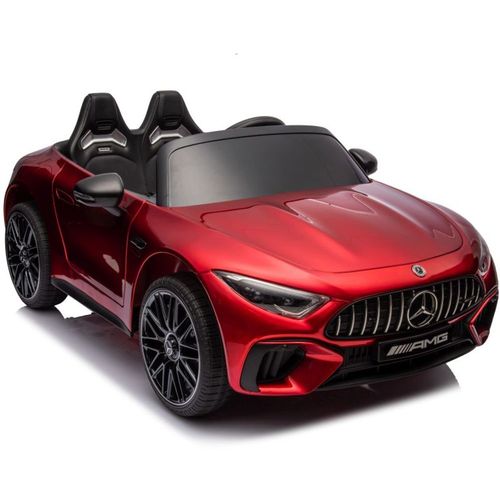 Licencirani Mercedes AMG SL63 crveni lakirani - auto na akumulator slika 1