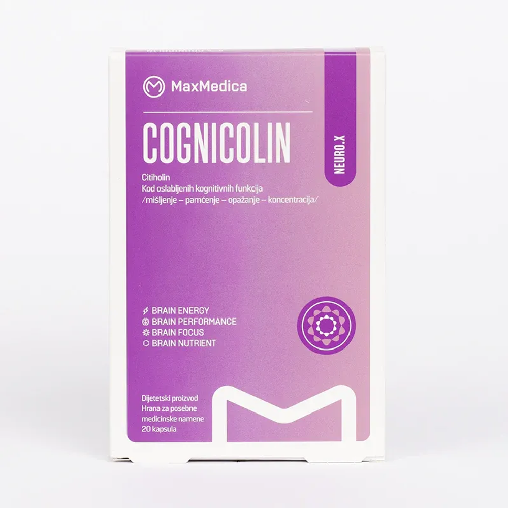 MaxMedica Cognicolin Kapsule A20 slika 1