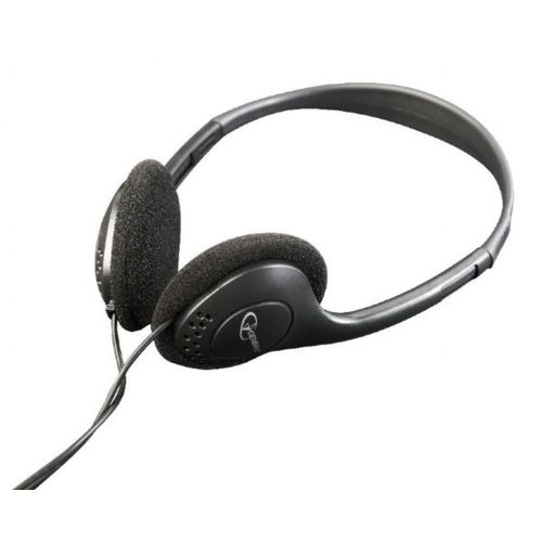 Gembird Stereo headphones with volume control, black color slika 1