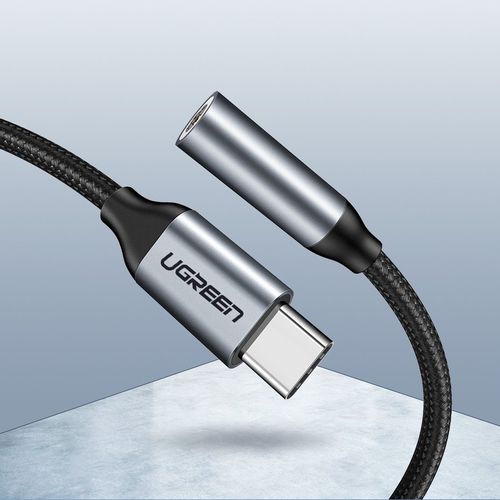 Ugreen - Adapter audio kabela (30632) - Type-C na priključak 3,5 mm, 10 cm - sivi slika 3
