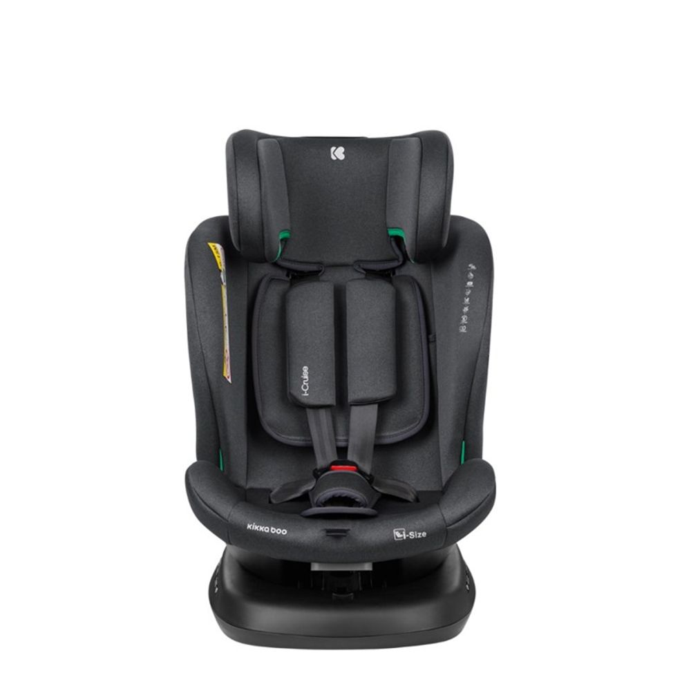 Kikka Boo Autosjedalica I-Cruise i-Size 40-150cm Isofix, Dark Grey slika 3