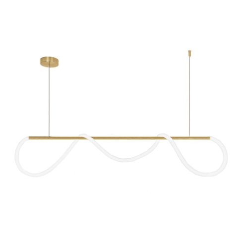 TOOLIGHT APP854-CP Long Gold LED stropna svjetiljka slika 6