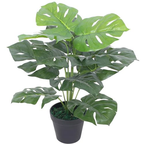 Umjetna Biljka Monstera s Posudom 45 cm Zelena slika 8